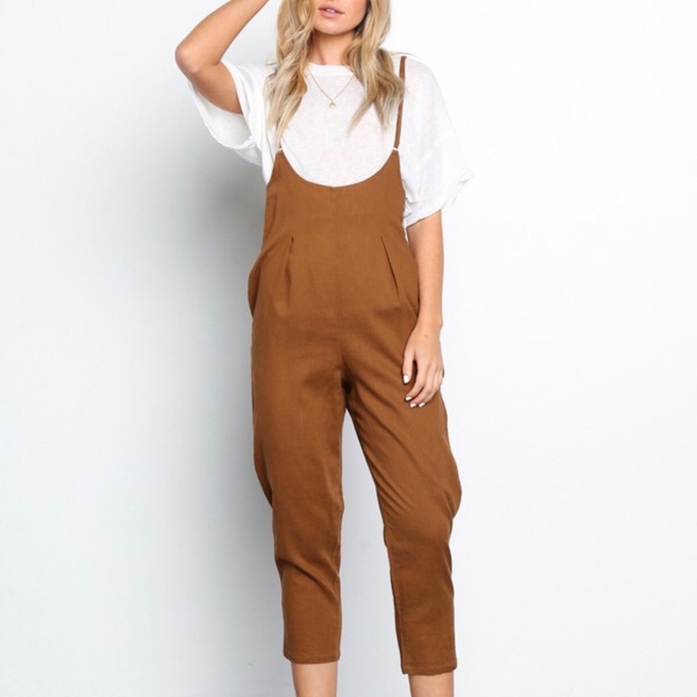 SOLD OUT Laurel Jumpsuit in Copper - Picture 1 of 8